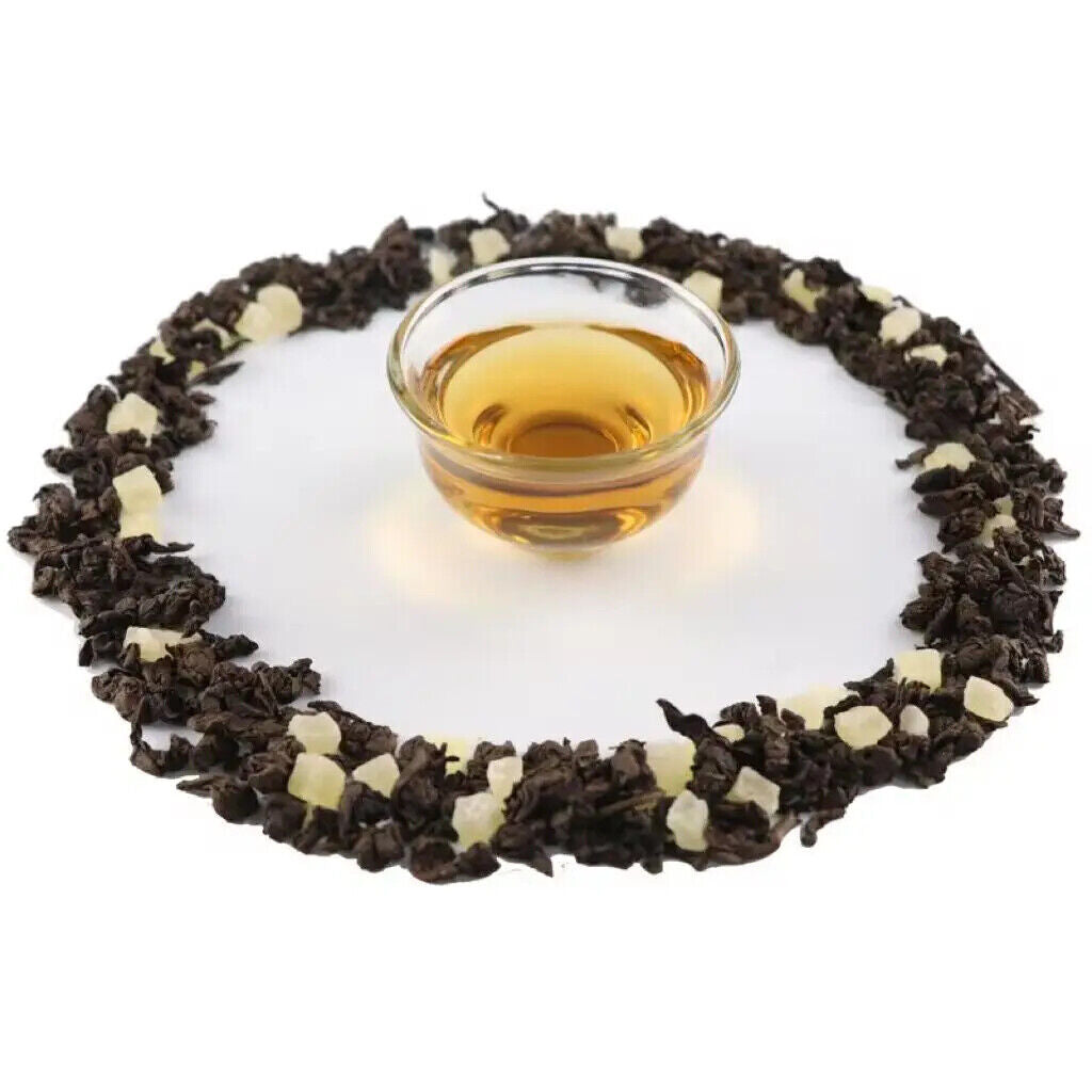 Peach Flavor Dark Oolong Top Quality Black Oolong Tea Mixed Fruits Tea 100g