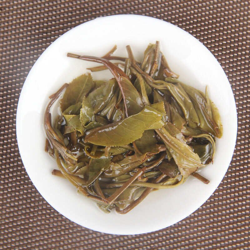 HelloYoung 357g Top Pu'er Raw Tea Menghai Authentic Ancient Tree Pu-erh Tea Brick Green Tea