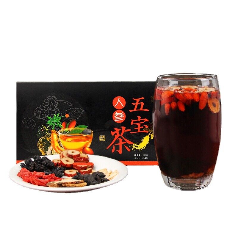 Ginseng Five Treasure Tea Healthy Herb Tea Bag 250g/8.8oz Main image