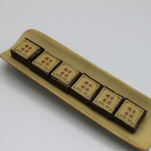 HelloYoung Yunnan Pu-erh Tea Gnomic Fragrance Pu-erh Small Brick Tea Pu-erh Brick 500g