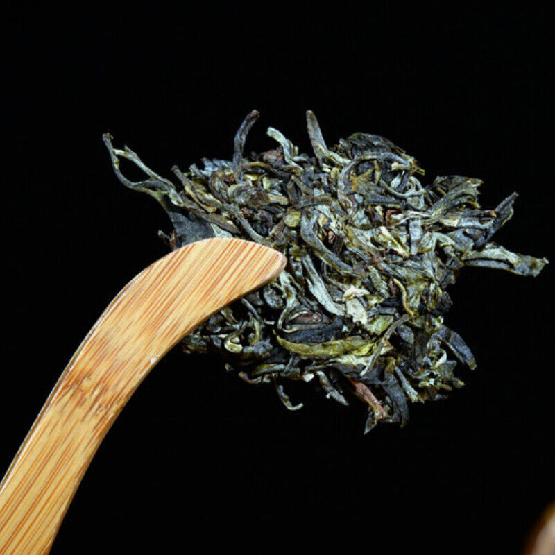 HelloYoung Health  Pu'er Green Tea Yunnan Menghai Spring Pu-Erh Cha Tea Cakes 357g