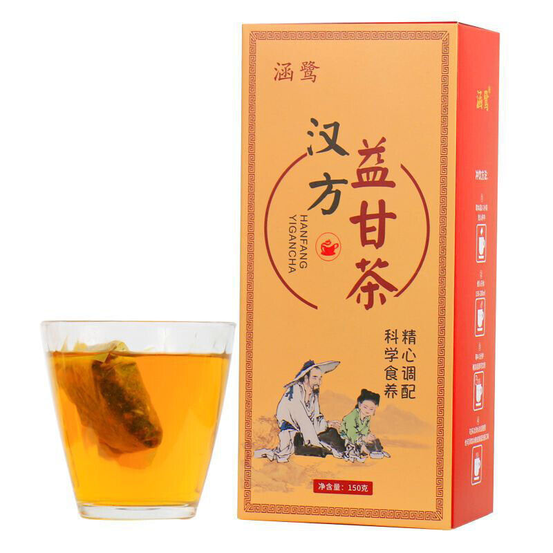 HelloYoung 5g*30 Bags Mixed Herbal Tea Bag Organic Chinese Hanfang Yigan Tea  Medicine Tea Main image
