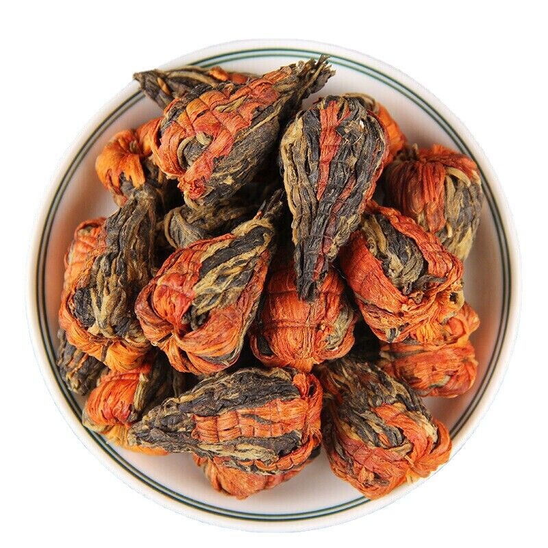 HelloYoung 500g Top Lily Pagoda Tea Golden Bud Golden Star Honey Fragrant Gongfu Red Tea Main image