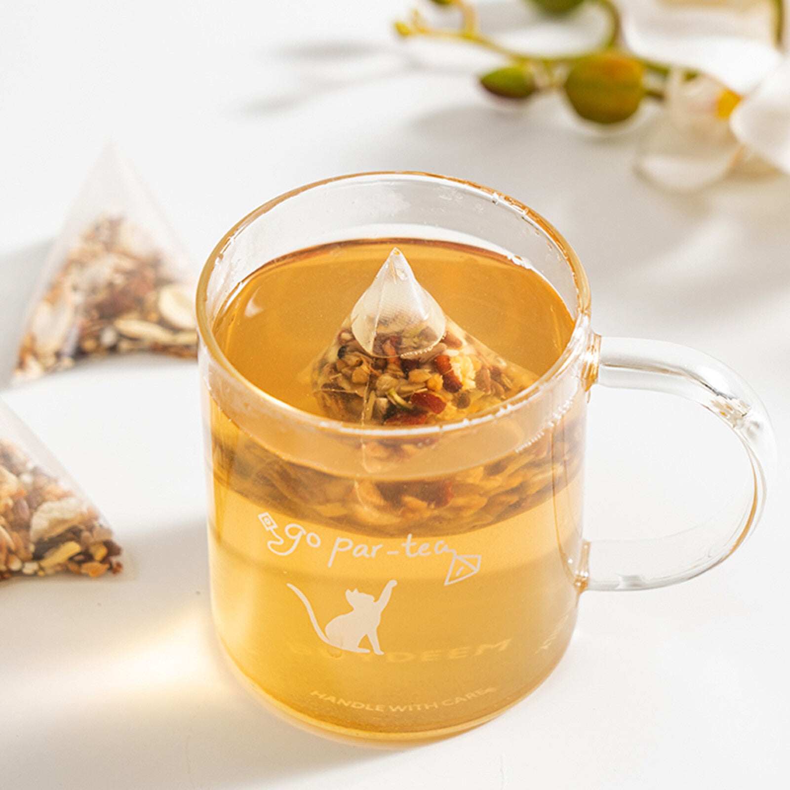 Red Bean & Coix Seed Wellness Blend Ficus Herbal Tea Main image