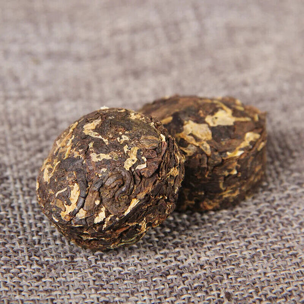 Yunnan Shu Puer Mini Tuocha Pu Er Loose Tea Natural Healthy Chrysanthemum Flavor