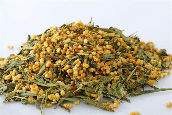 HelloYoung China Brown Rice Green Tea Organic Herbal Flower Tea Natural Healthy Drink100g