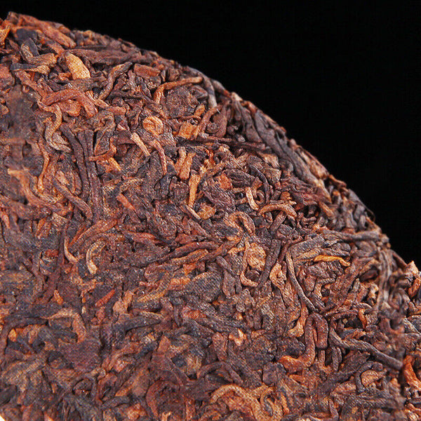 Yunnan Pu'er Tea Old Banzhang Mature Tea Qizi Cake Pu'er Tea Mature Tea 357g