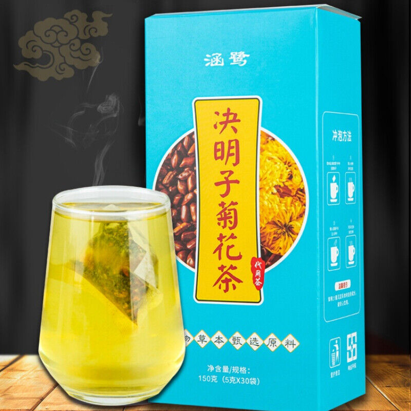 Health Care Chrysanthemum Cassia Herbal Tea Juhua Juemingzi Herbs Tea 5g*30 Bags Secondary image