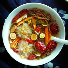 Eight Treasures Herbal Tea 120g Chrysanthemum Honeysuckle Red Date Goji Blend