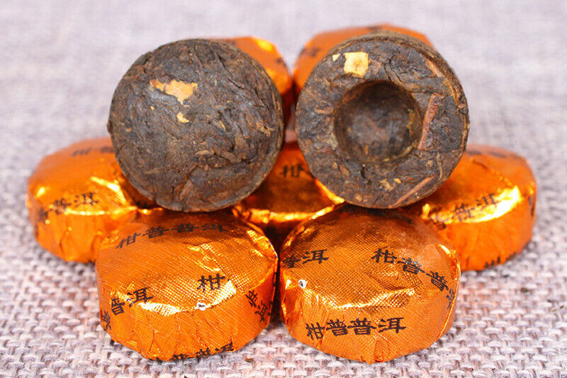 HelloYoung Pu-erh Tea Mini Tuocha Pu-erh Ripe Tea 500g Pu-erh Orange Tea
