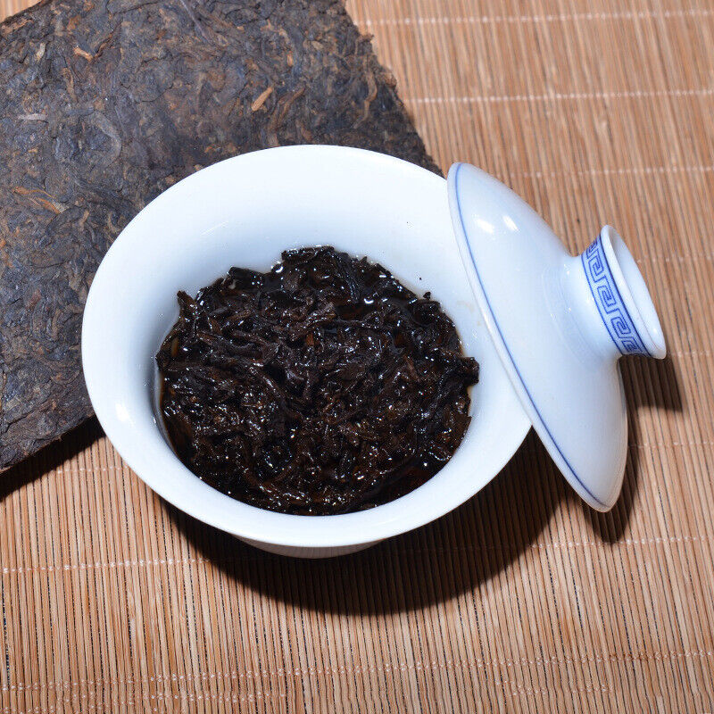 Pu'er Cooked Tea Old Banzhang Brick Tea Menghai  Natural Tea Brick 250g/8.8oz