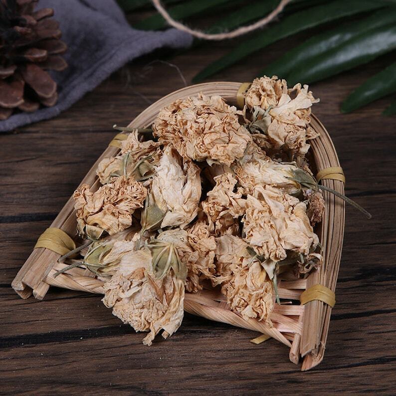 Organic Herbal Shrubalthea Flower Flos Hibisci Syriaci Mu Jin Hua Healthy Tea Secondary image