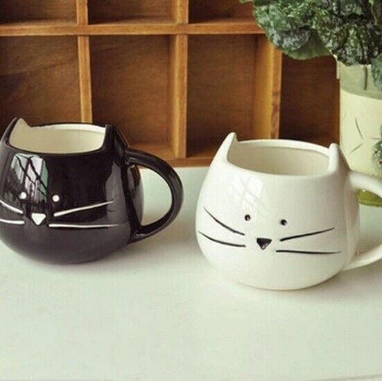 Ceramic Tea Set Cat Coffee Mug Cup Animal Milk Creative Coffee Porcelain Tea Cup