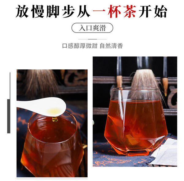 Herbal Tea with Yu Zhu Kudzu Rose Dates Goji Berries Tea Bags