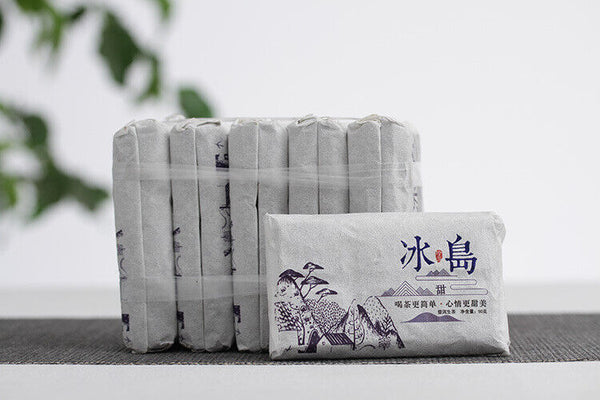 HelloYoung Yunnan Pu'er Tea 50g Icelandic Sweet Large Old Tree Pu'er Raw Tea Brick