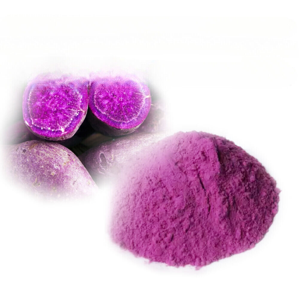 HELLOYOUNG Pure Purple Sweet Potato Powder 500G-2KG Very Purple Color Roll Dried Main image