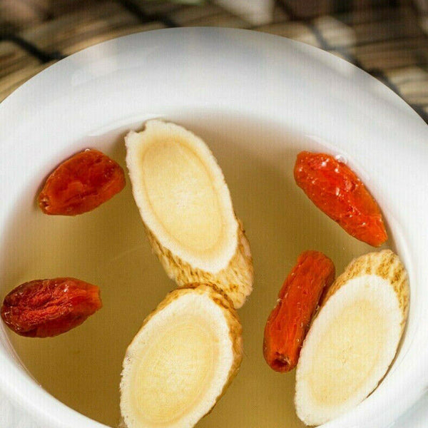 HelloYoung Chinese Huang Qi Dried Astragalus Root Natural Astragali Huangqi Dried Slices