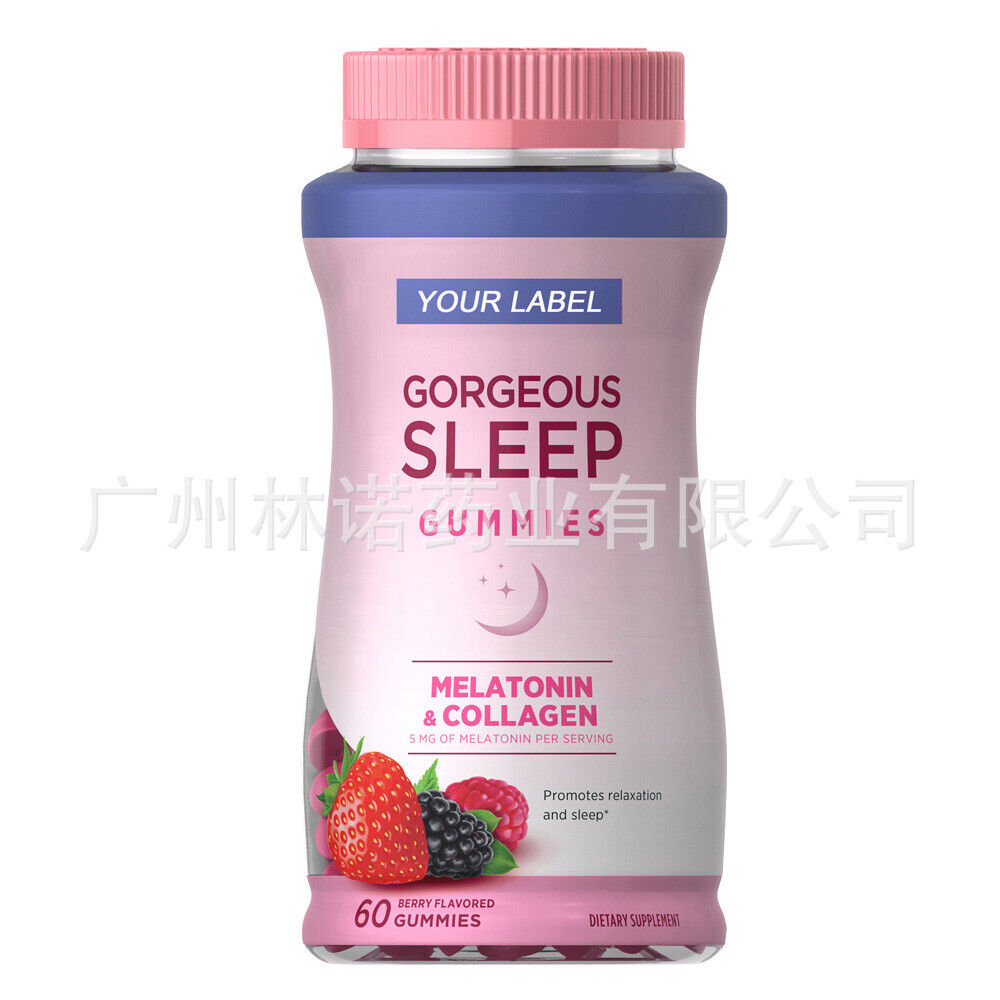SLEEP+BEAUTY GUMMY: 5 mg ; 100mg Collagen, 60 Count Main image