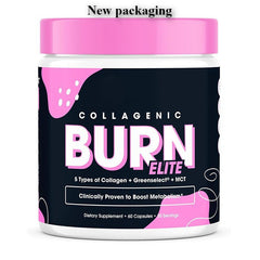 Collagenic Burn Elite, Collagen Peptides Infused Thermogenic Fat Burner