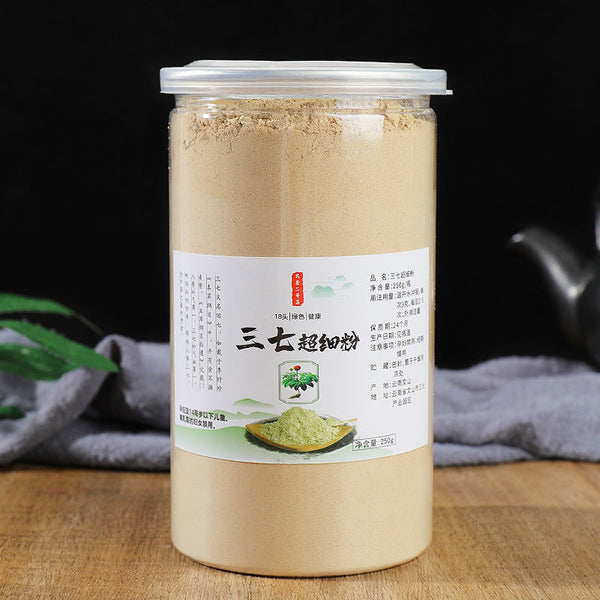 Genuine Natural 18 Heads of Panax Notoginseng Powder Yunnan Fine Sanqi Powder