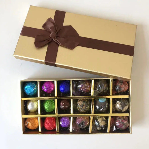 18Pcs OEM Gift Package Cooked Puerh Tea Ball Dried Flower Fermented