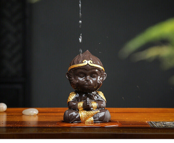 Tea Pets Chinese Purple Tea Pet Clay Kung Fu Tea Set Monkey King Tea Accessories