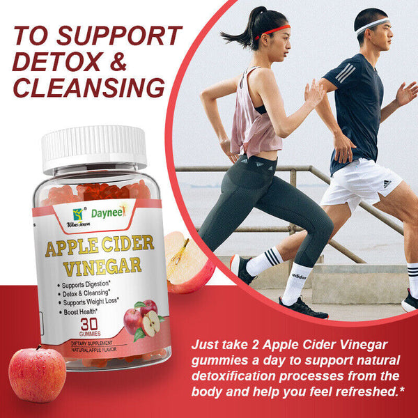 Slim Detox Weight Loss Apple Cider Fit Keto ACV 30 Gummies