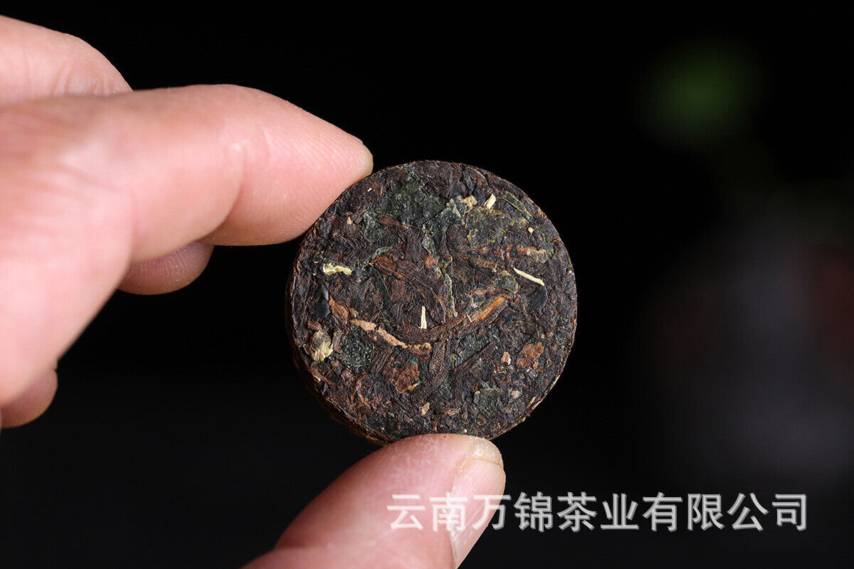 HelloYoung Yunnan Puer Small Tuocha Ripe Tea Original Mini Tuocha Small Round Tea Cake 500g