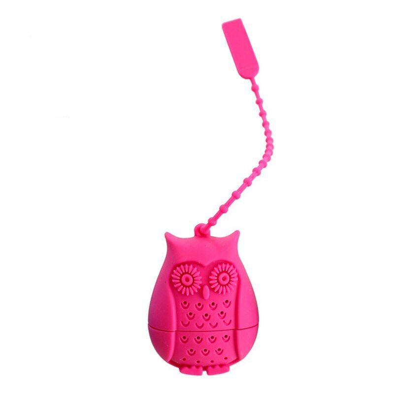 Silicone Filter Infuser Owl  Tea Loose Tea Strainer Diffuser Coffee Tea Teaspoon