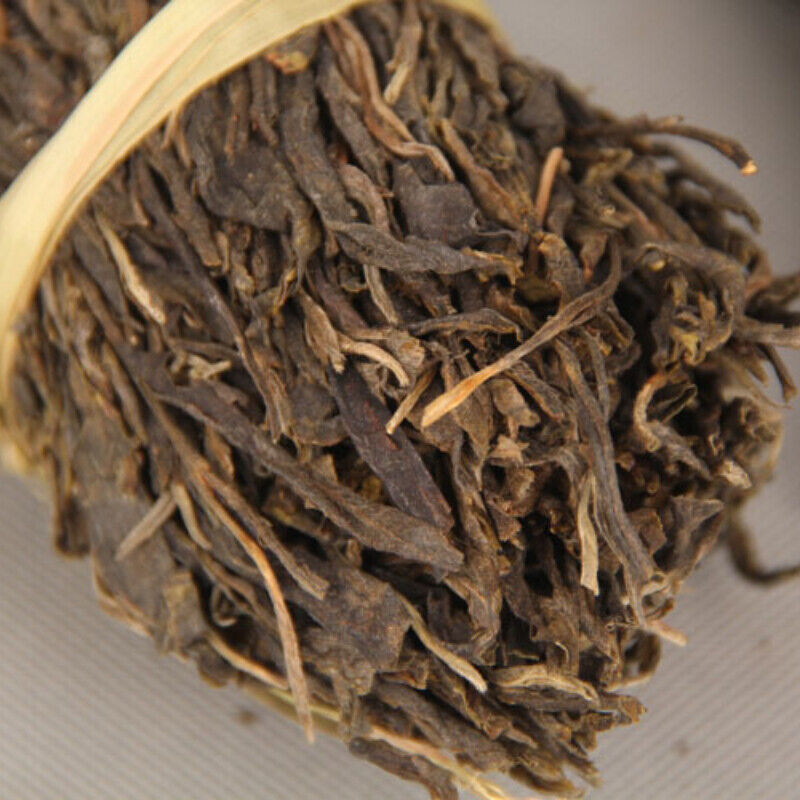 HelloYoung Puerh Raw Tea Premium Big Leaf Fermented Tea Natural Yunnan Bazi Bulk Pu-Erh Tea
