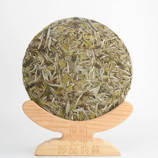 HelloYoung Slimming Tea Healthy Drink Alpine Sun-dried White Tea Fuding White Tea Cake 300g