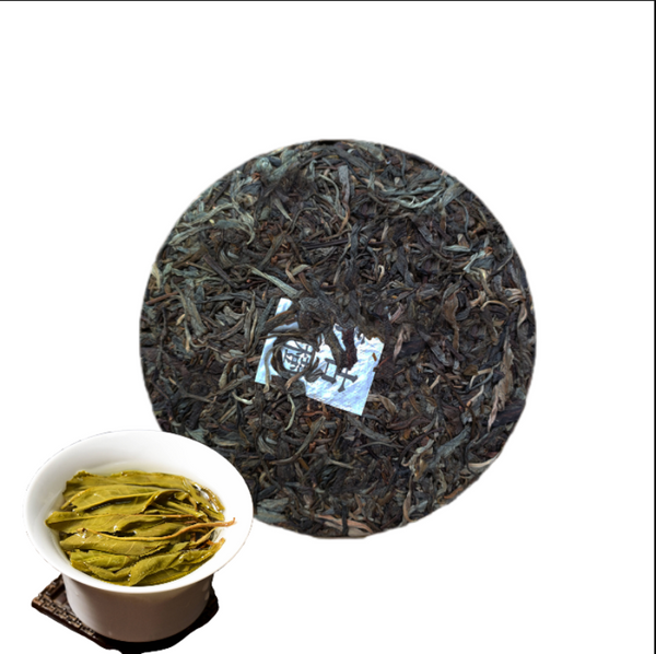 HelloYoung Six Stars Red Seal Banzhang Traditional Pu'er Tea Raw Tea Tea Cake 357g/12.59oz