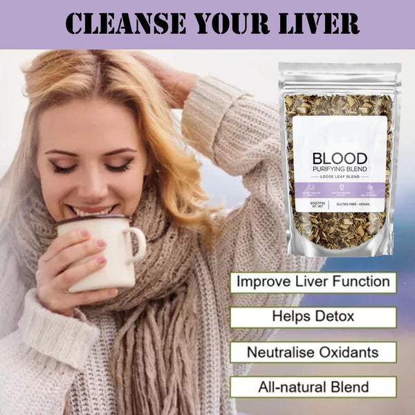 Health Liver And Kidney Care Tea 6oz/171g Blood Purifying Blend Tea