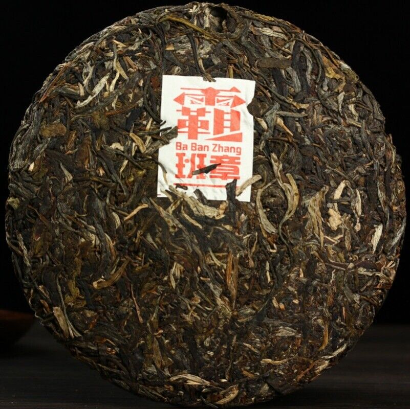 Yunnan Puerh Tea Shengcha Pa Ban Zhang Raw Cake Ancient Tree Tea 357g Main image