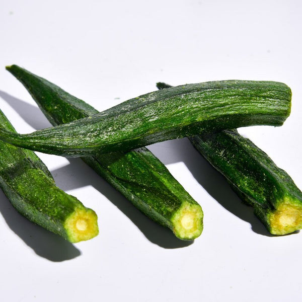 High-quality Okra Crisp Dried Fruit and Vegetable Crisp Instant Snacks 250g