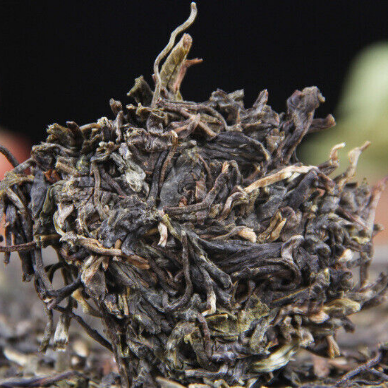 e High Quality Black Tea 357g/12.59oz  Menghai Pu'er Tea Large Leaf Cha Tea Cake