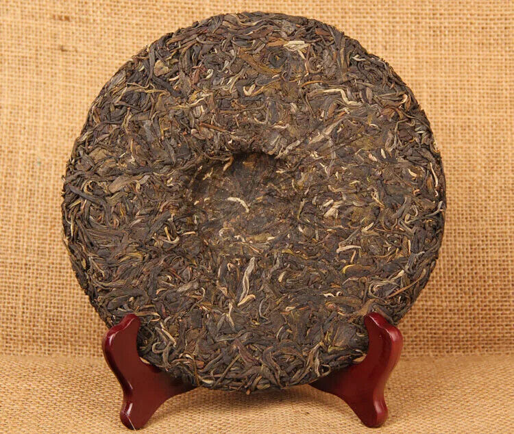 357g Yunnan Qizi Cake Tea Ancient Tea Horse Road Tea Pu'er Raw Tea Cake