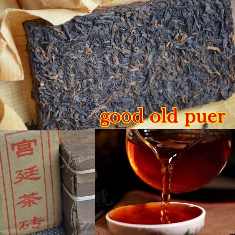 HelloYoung New Old China Ripe Puer Tea Puerh Chinese Tea Yunnan Puerh Tea Puer Shu 100g