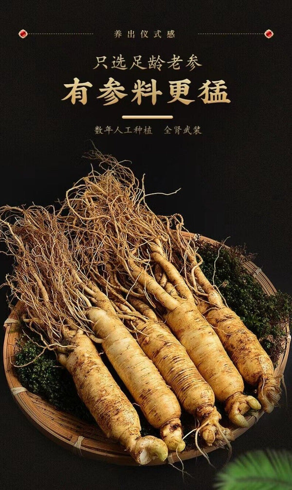 Ginseng 5-Herb Tea - Mulberry, Goji, Barley, Red Date, 150g, Wellness Tea Bags