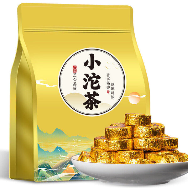 Petit Tuocha Puerh Tea Ripe Tea Glutinous Rice Fragrance Puerh Ripe Tea 500g