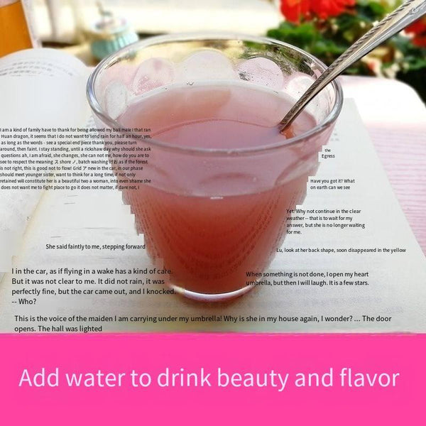 Natural Baking Drinks, Cherry Blossom Powder, Toning, Dough, Beauty and Beauty