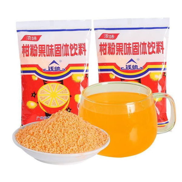 260g/Packs Instant Drink Retro Childhood Snack,Old Fashioned Orange Powder