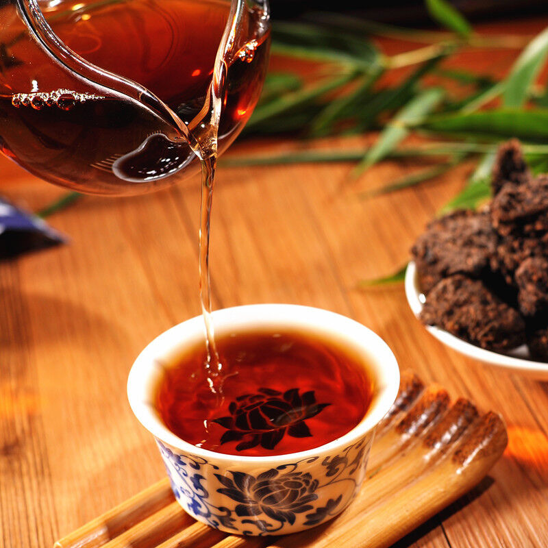 HelloYoung 200g Natural Flavor Mini Tuocha Ripe Pu-Erh Tea Black Tea Yunnan Puer Herb Drink