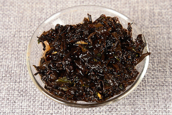 HelloYoung 15pcs/box Yunnan Nuoxiang Pu'er Ripe Tea Iron Box Nuoxiang Mini Tuo Tea