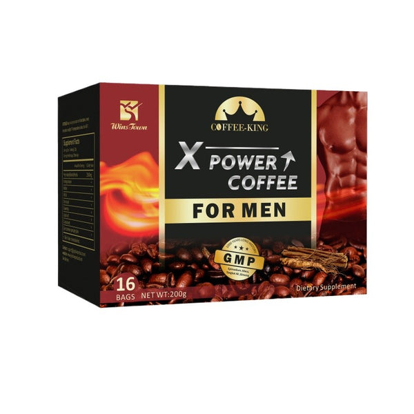 Energy Coffee for Men Kidney Tonifying 12.5g/bag*16 Bags X Power Coffee