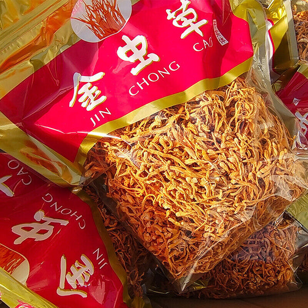 250g/500g Authentic Cordyceps Flower Spore Head Fresh Cordyceps Soup Material
