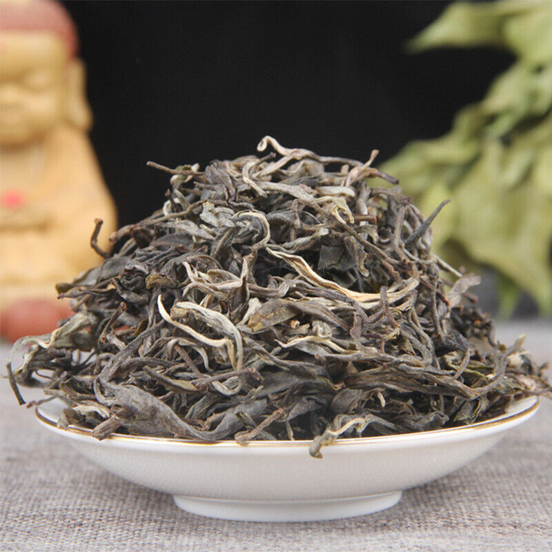 HelloYoung Pu'er Loose Tea Top-Grade Ancient Tree Tea Yiwuchun Tea Organic Sweet Rhyme 500g