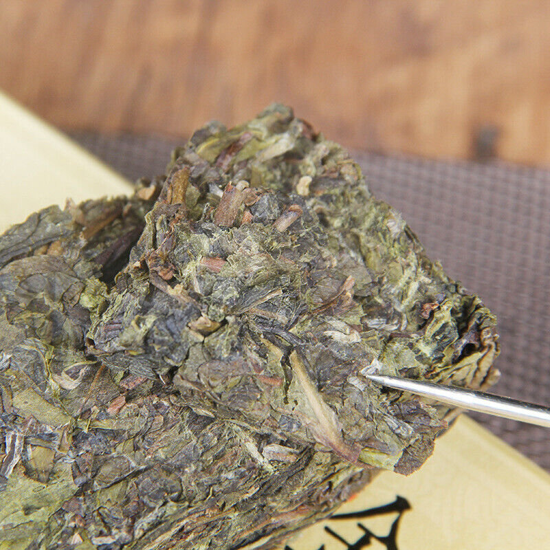 HelloYoung Pu'er Raw Tea Banzhang Gold Bar Ancient Tree Tea Yunnan Column Tea 300g