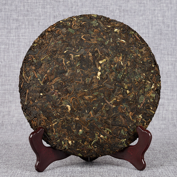 HelloYoung 357g Yunnan Pu-erh Ripe Tea Cake Gnocchi Seven Cakes Ripe Tea Cake Pu-erh Cake