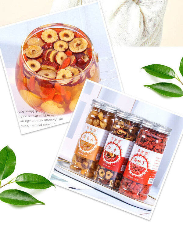 Longan Red Date Goji Tea Jar or Bottle Women’s Tea Goddess Tea